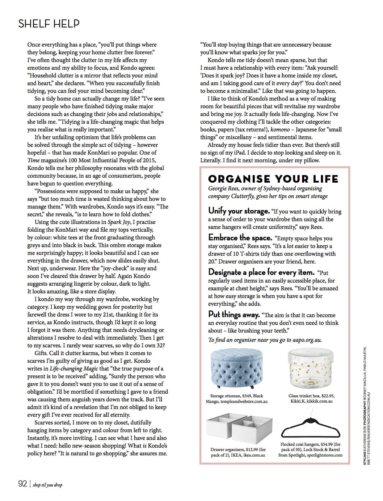 Media Clutterfly - shop til you drop 2017